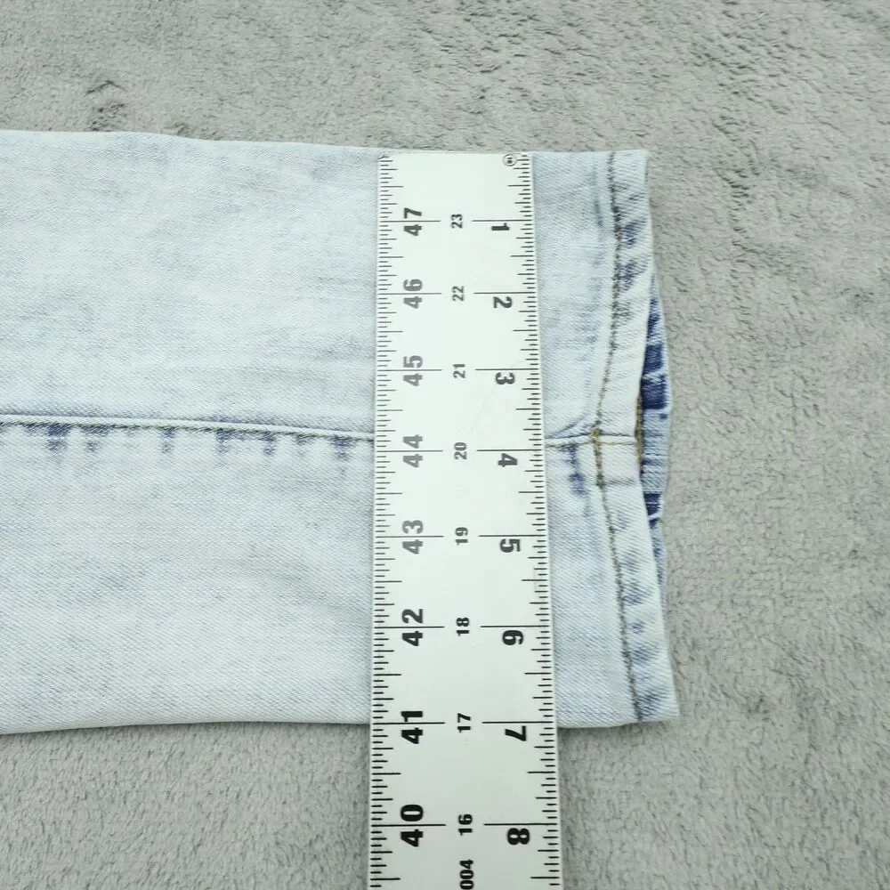 American Eagle Jeans Mens Size 32x30 Blue Slim Fit Straight Denim Light Wash